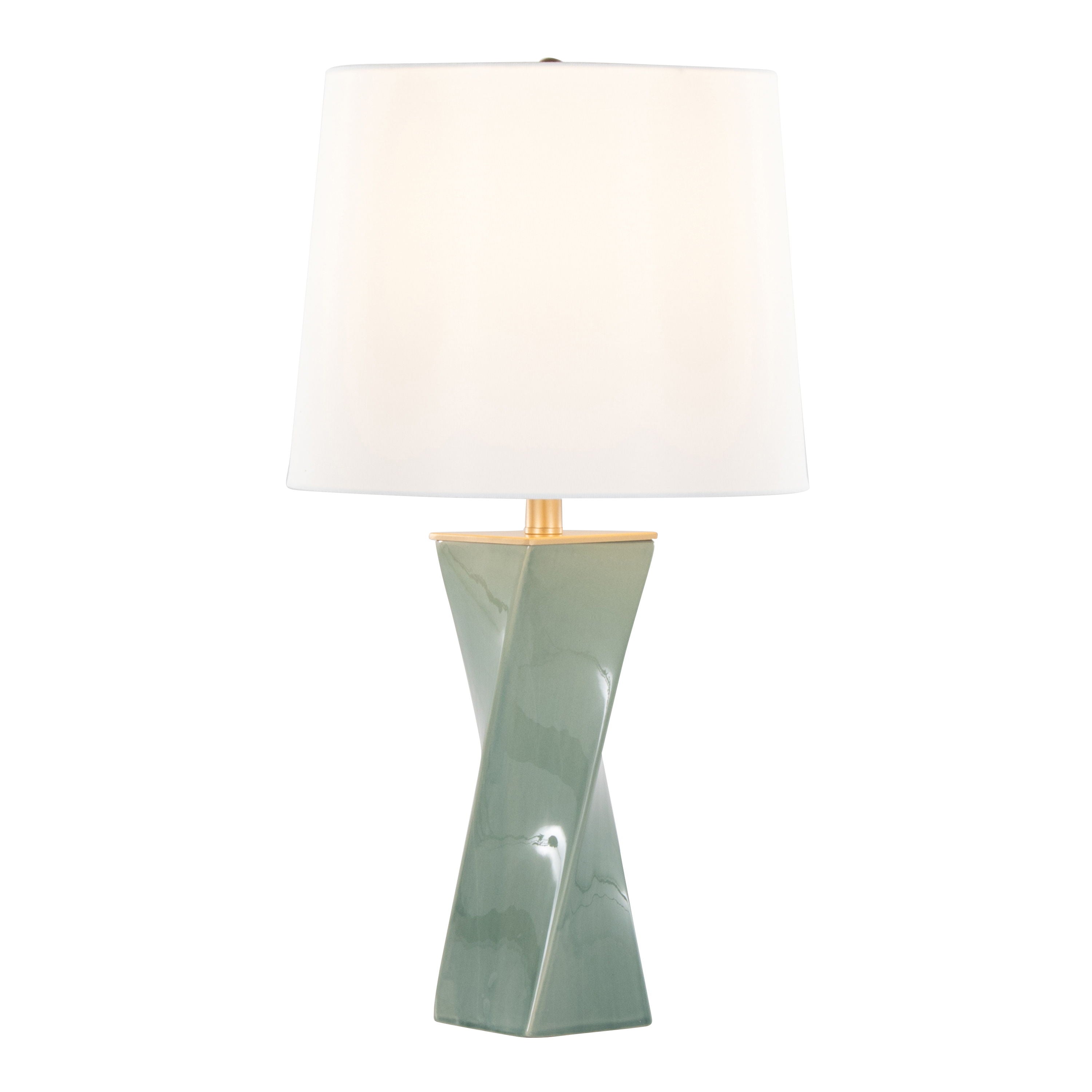 Curvo - Square Contemporary Table Lamp