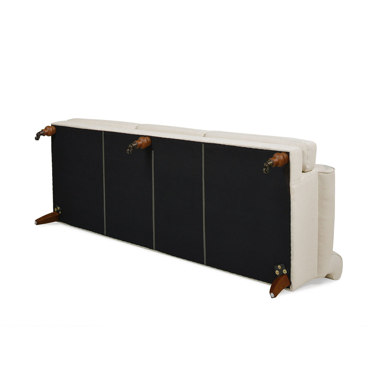 Alana Lawson - Three Cushion Tightback Sofa by Jennifer Taylor Home | Bel Furniture