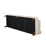 Alana Lawson - Three Cushion Tightback Sofa by Jennifer Taylor Home | Bel Furniture