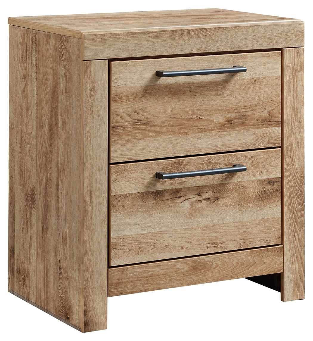 Hyanna - Tan Brown - Two Drawer Night Stand by Signature Design by Ashley® | Bel Furniture
