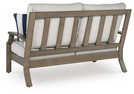 Rainier Ranch - Brown / Beige - Loveseat With Cushion by Signature Design by Ashley® | Bel Furniture