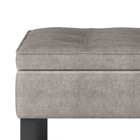 Cosmopolitan - Storage Ottoman Bench With Open Bottom - view 22