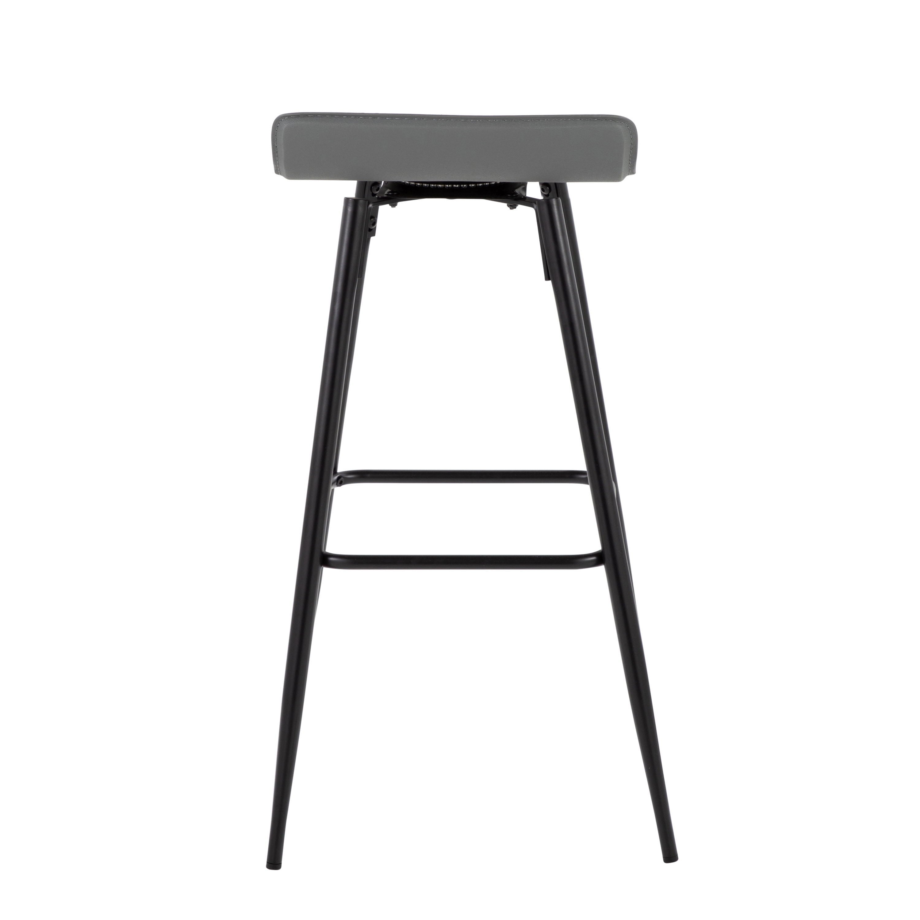 Ale - Contemporary Fixed-Height Bar Stool (Set of 2)