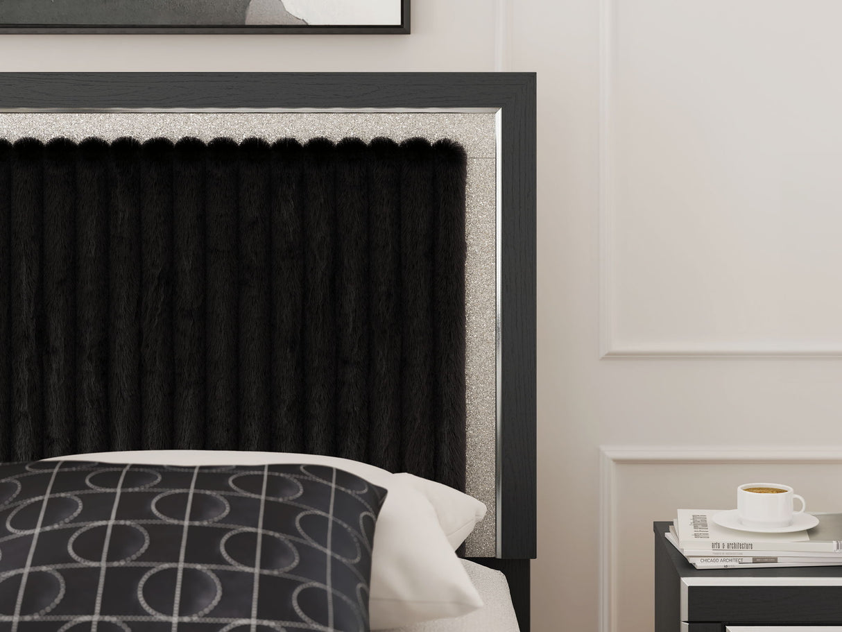 Zuraleus - Upholstered Panel Bed