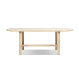 Milo - 8 Seat Oval Dining Table - Natural