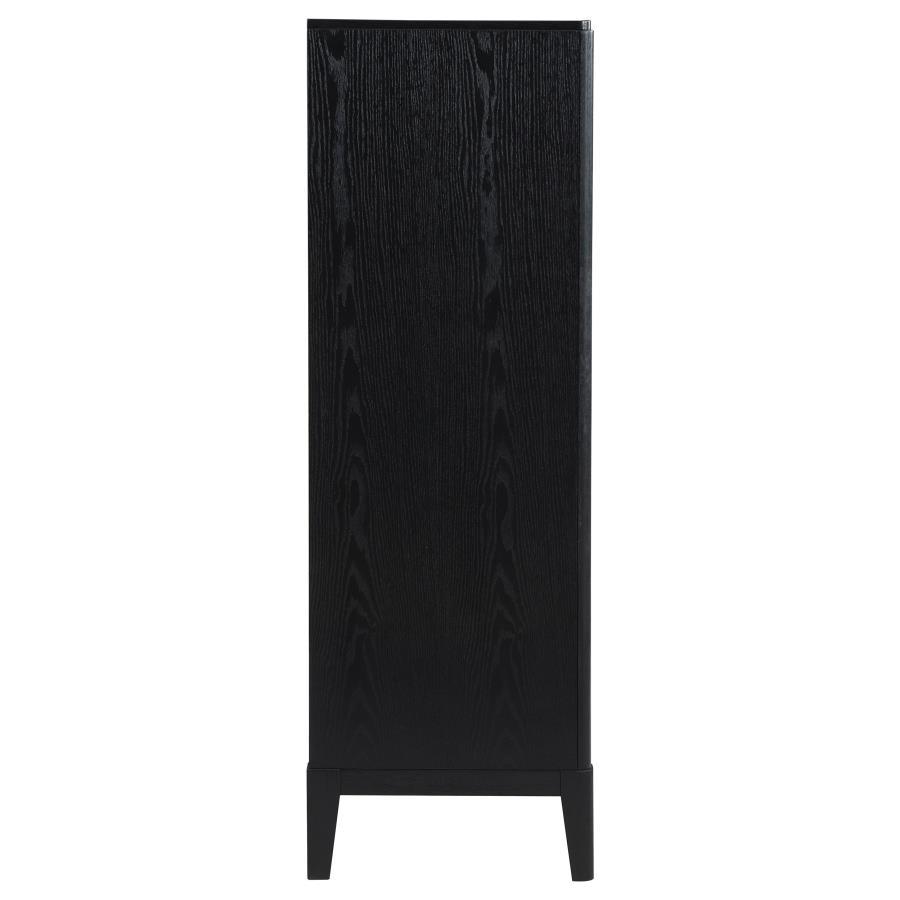 Brookmead - 5-Drawer Bedroom Chest - Black by Coaster Fine Furniture | Bel Furniture