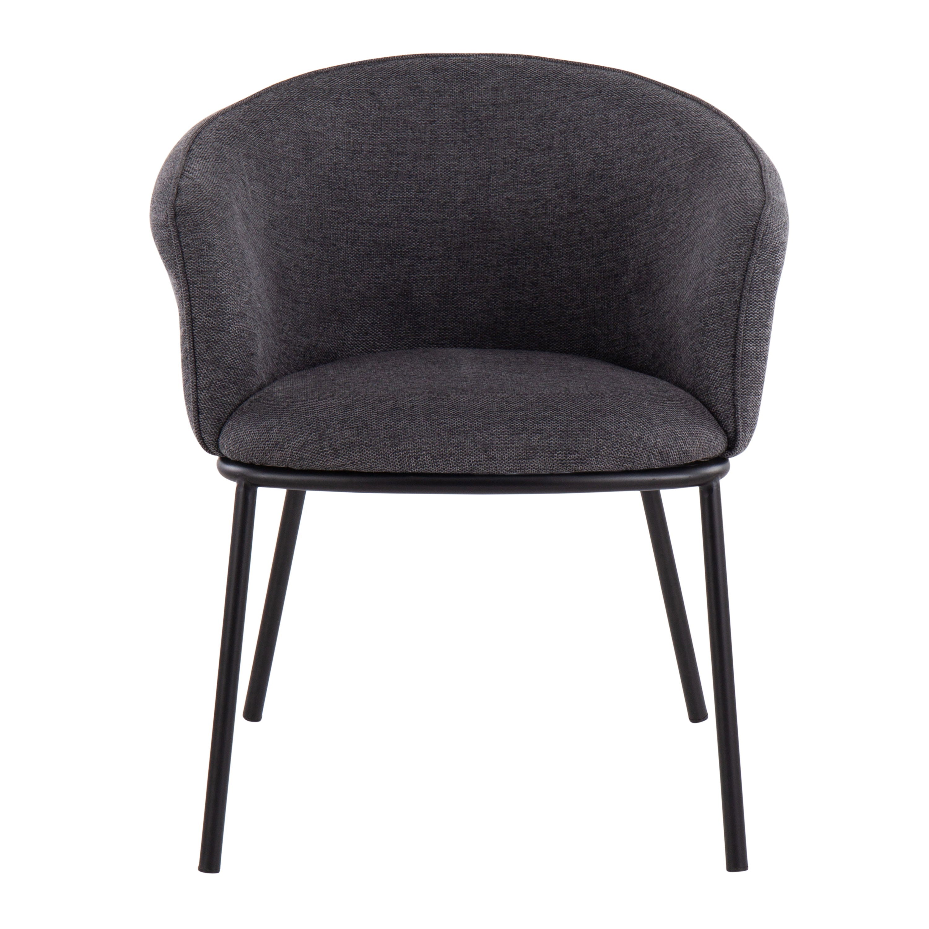 Ashland - Contemporary Chair - Black / Charcoal