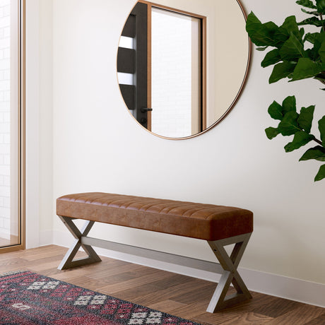 Salinger - Large Upholstered Ottoman Bench - view 5