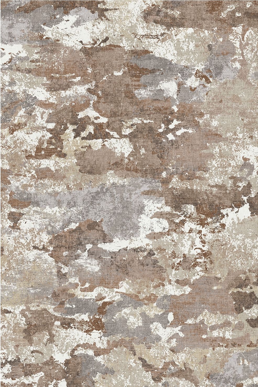 Sphinx - Washable Non - Slip Accent Rug Indoor & Outdoor Dark Brown 60"W x 40"D x 0.04"H by Icona Home Decor | Bel Furniture