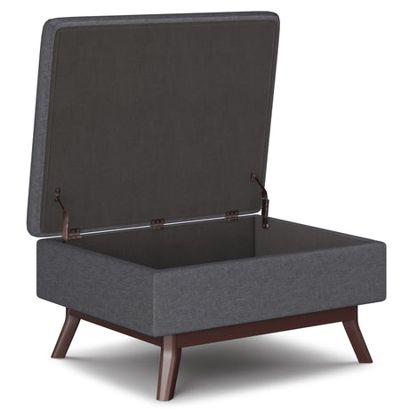 Owen - Upholstered Rectangular Storage Ottoman - view 44