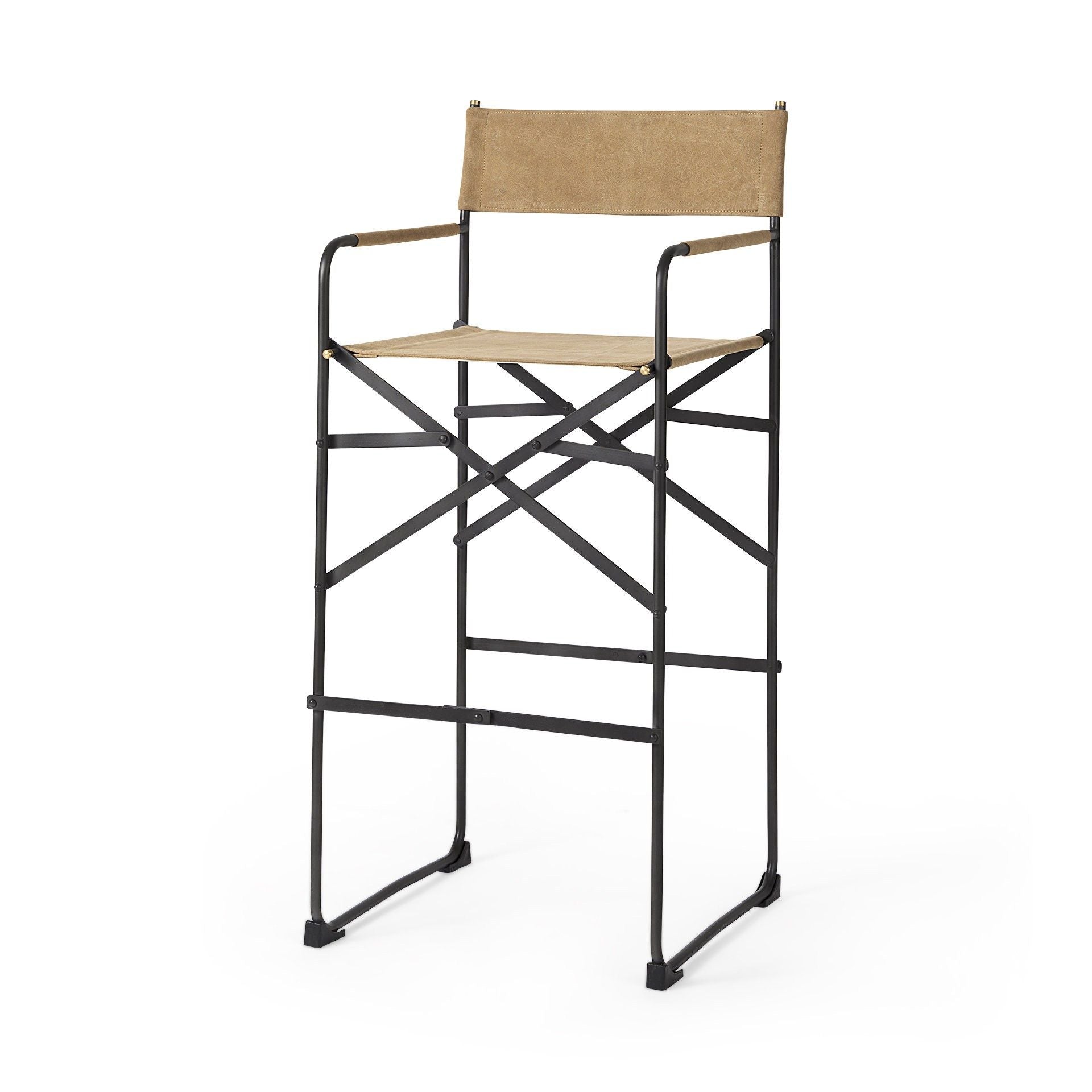 Bar Chair - Brown / Black