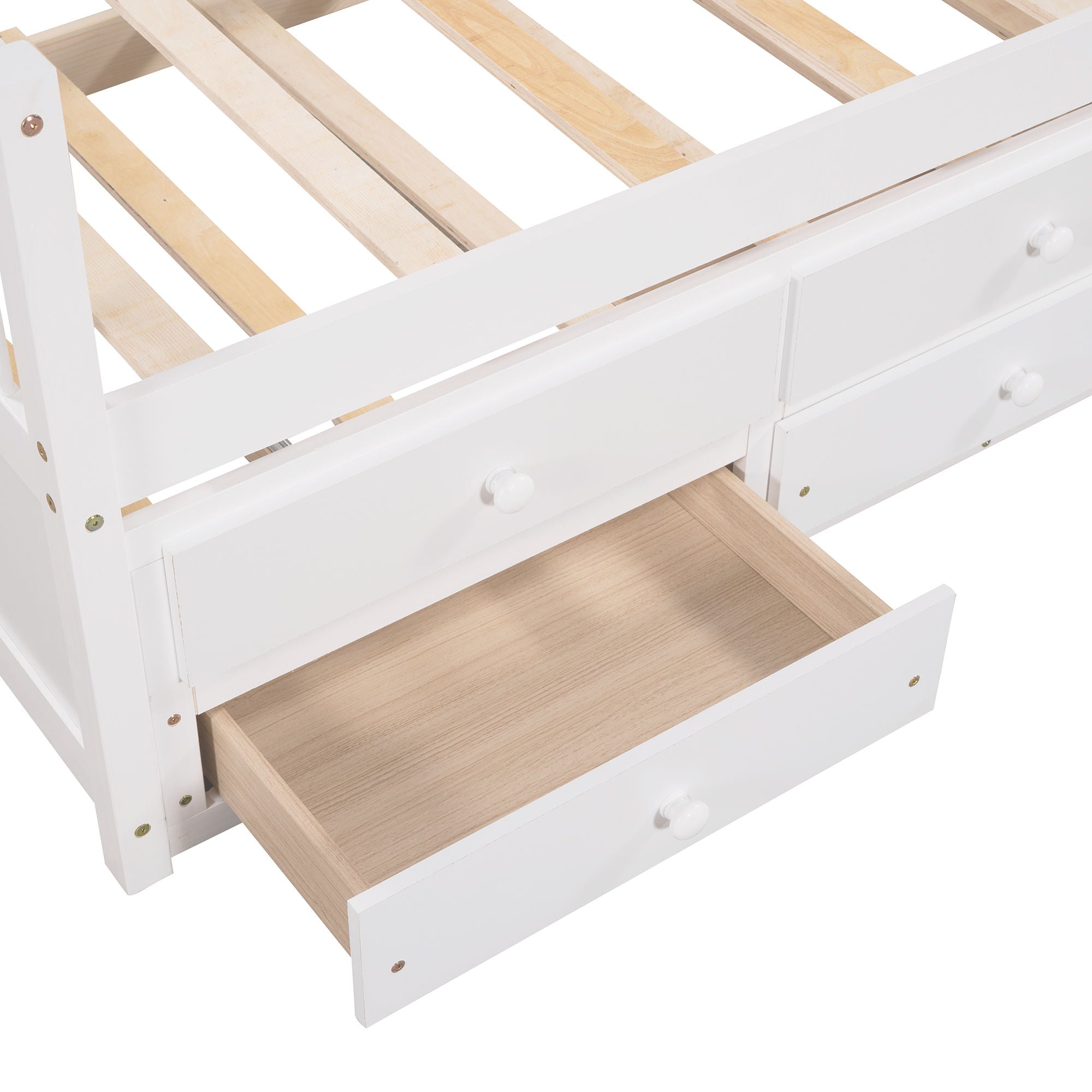 Twin Size Daybed With Trundle And Drawers