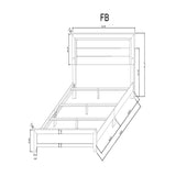 Omoda - Bed With LED