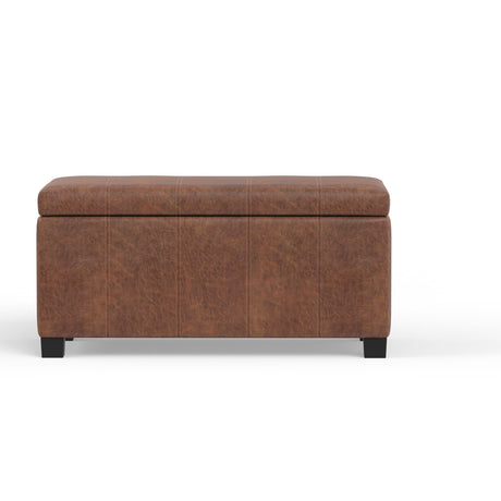 Dover - Upholstered Storage Ottoman Bench - view 3