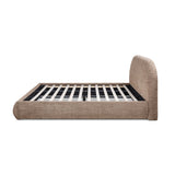 Archie Puffy Grounded - Upholstered Platform Bed