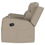 Brentwood - Upholstered Motion Reclining Loveseat by Coaster Fine Furniture | Bel Furniture
