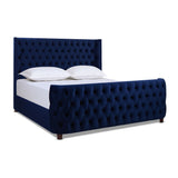 Brooklyn - Tufted Panel Bed Headboard And Footboard Set by Jennifer Taylor Home | Bel Furniture