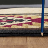 Tribes - GC_YLS4007 Southwest Area Rug by Icona Home Decor | Bel Furniture