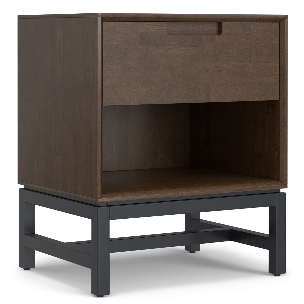 Banting Nightstand Walnut Brown