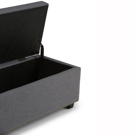 Hamilton - Upholstered Storage Ottoman - view 25