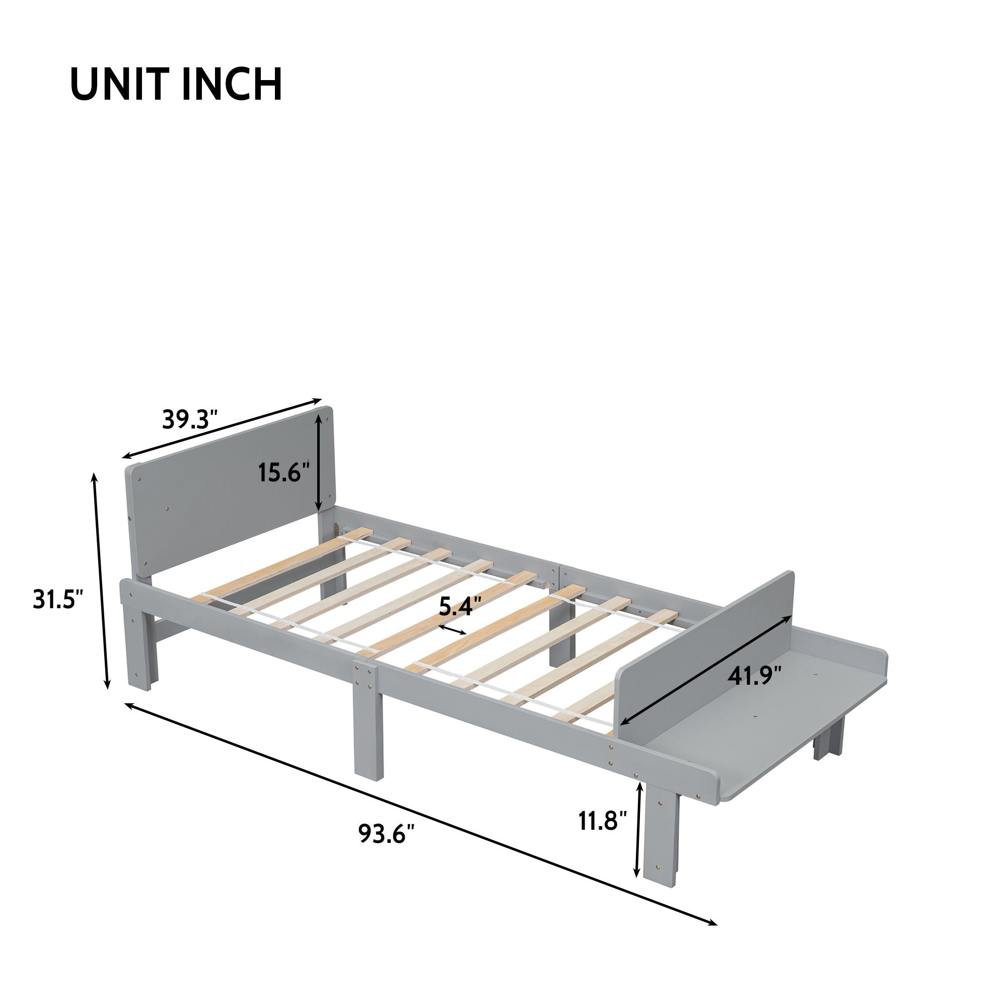 Bed With Footboard Bench