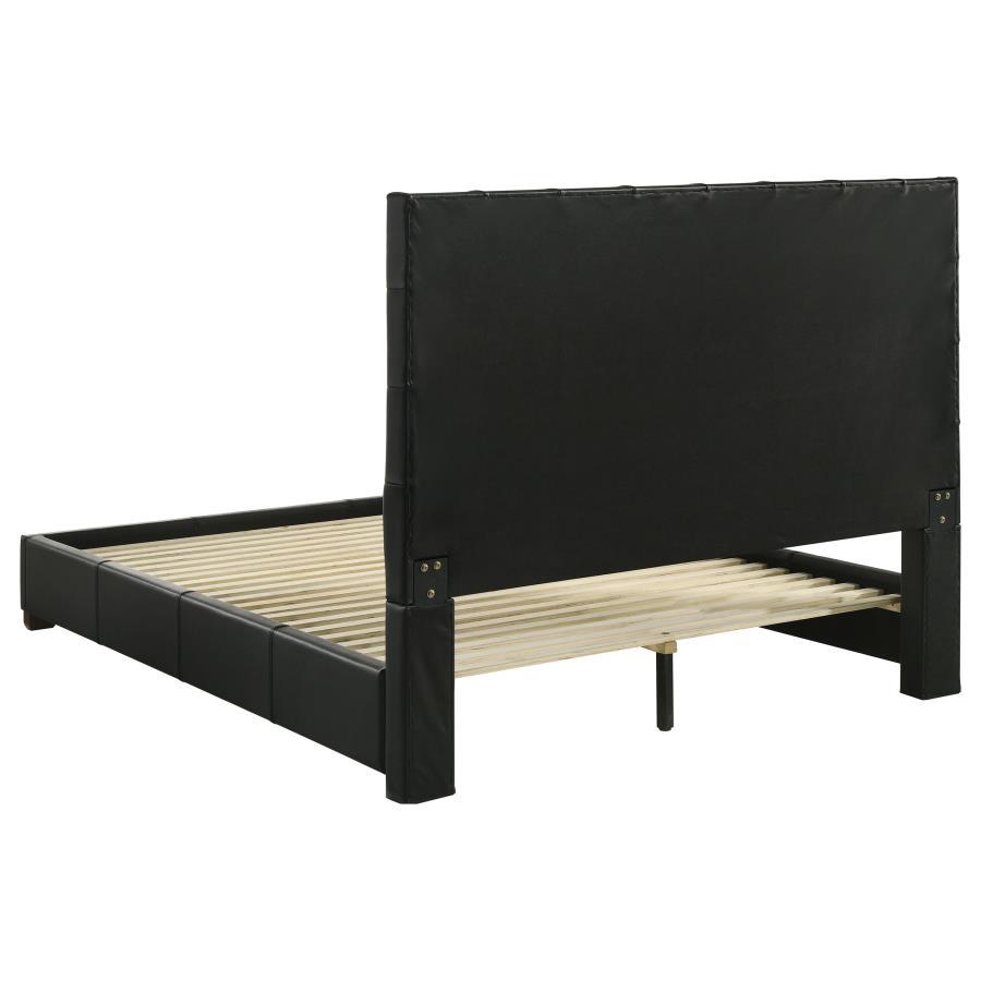 Medley - Genuine Leather Platform Bed