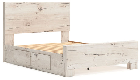 Lawroy - Panel Bed With Storage by Signature Design by Ashley® | Bel Furniture