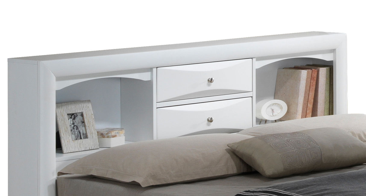 Marilla - Storage Bed With Bookcase Headboard