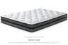10 Inch Pocketed Hybrid - Mattress White by Sierra Sleep® by Ashley | Bel Furniture