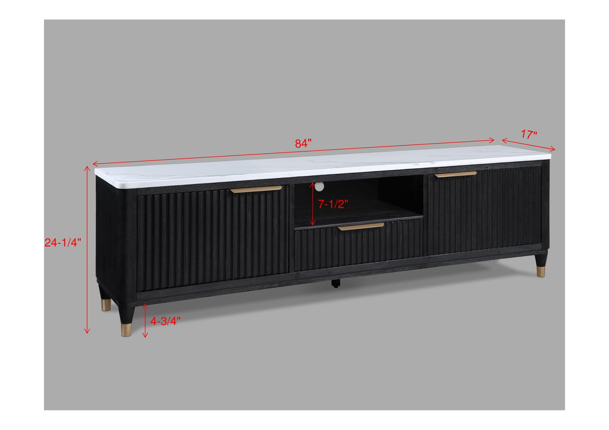 Kara - TV Stand by Crown Mark | Bel Furniture