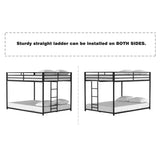 Adam - Full Over Full Bunk Bed - Black