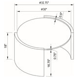 Gladstone - Coffee Table Set by Coaster Fine Furniture | Bel Furniture