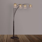 Rain Drop Arc Lamp Black