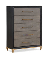 Payson - Chest - Black / Gray by Crown Mark | Bel Furniture