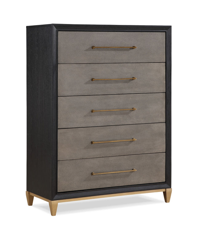 Payson - Chest - Black / Gray by Crown Mark | Bel Furniture