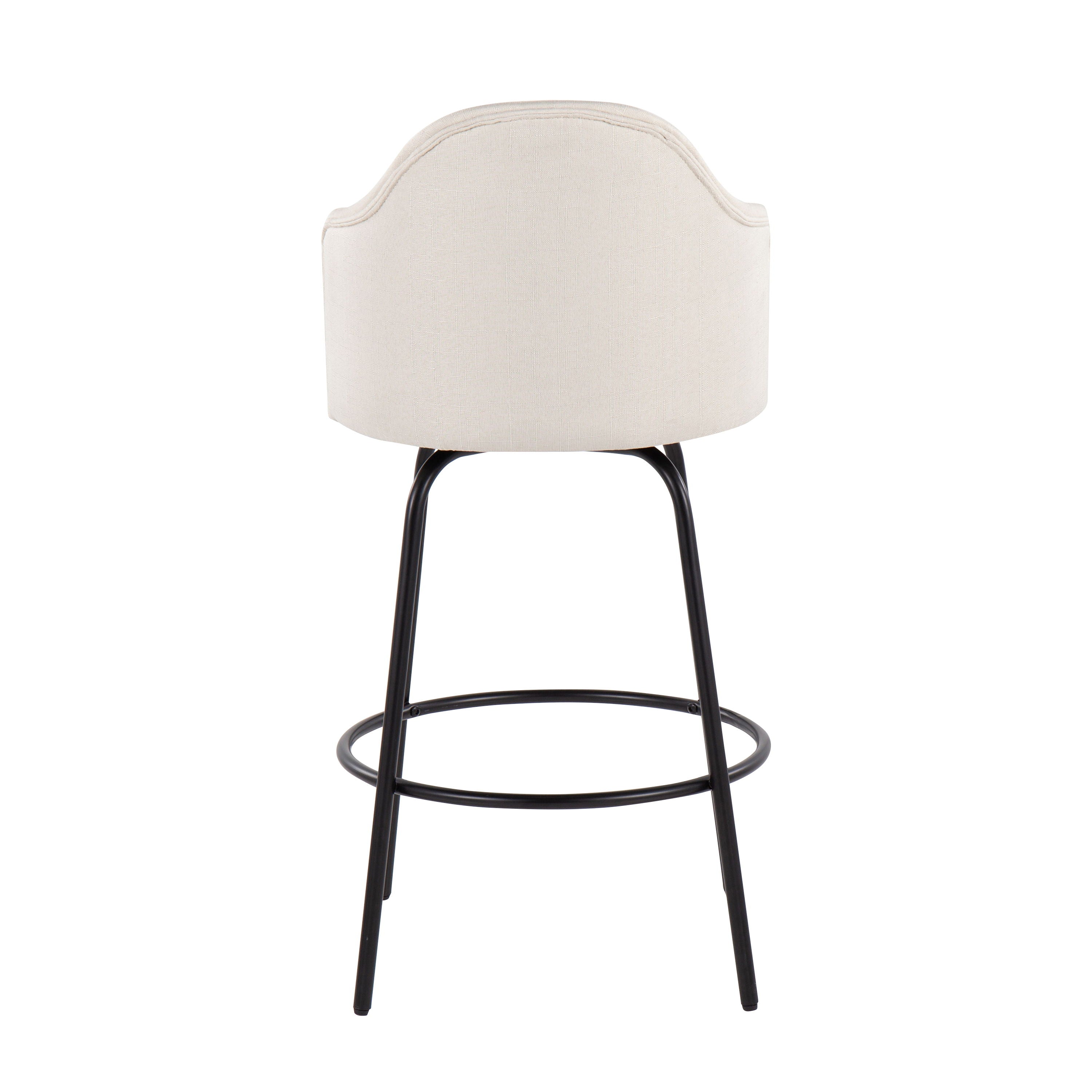 Ahoy - Contemporary Fixed Height Counter Stool (Set of 2)