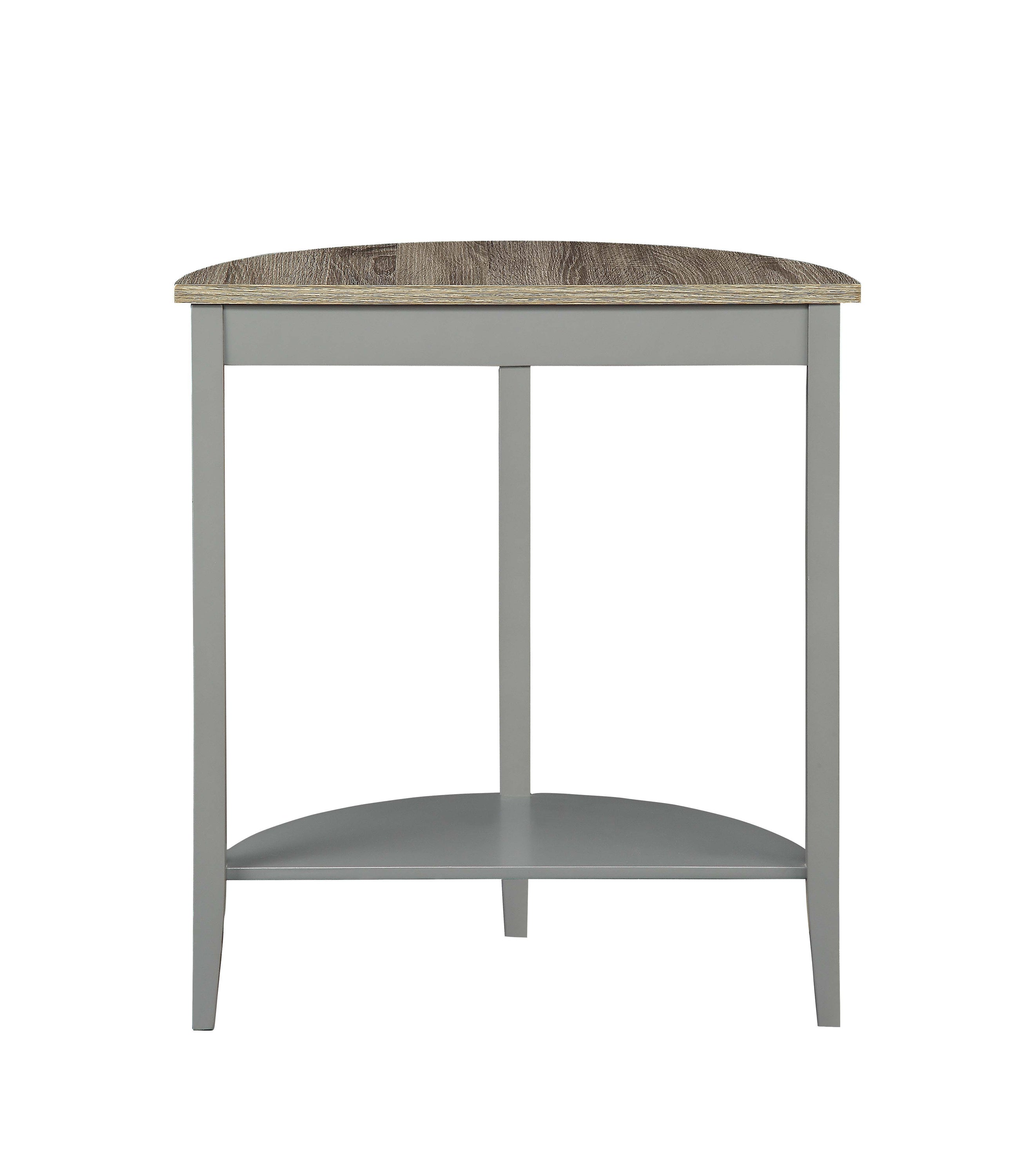 Justino - Console Table - Gray / Oak