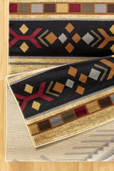 Tribes - GC_YLS4003 Southwest Area Rug by Icona Home Decor | Bel Furniture