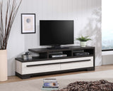 Remington - TV Stand - Black & White by Crown Mark | Bel Furniture