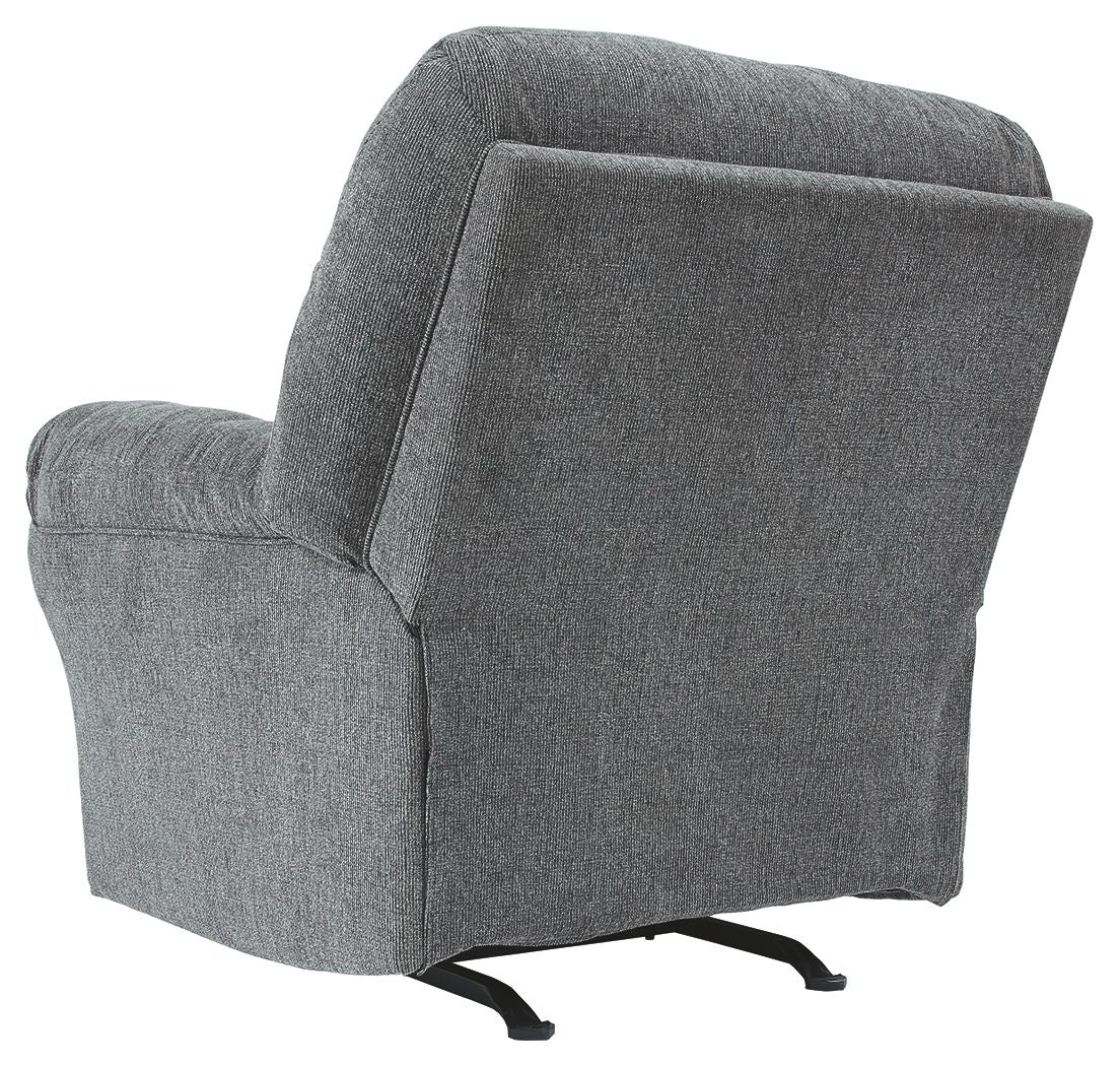 Bench Craft Rocker Recliner Allmaxx - Pewter - Rocker Recliner - Rocker Chairs by Benchcraft® | Be