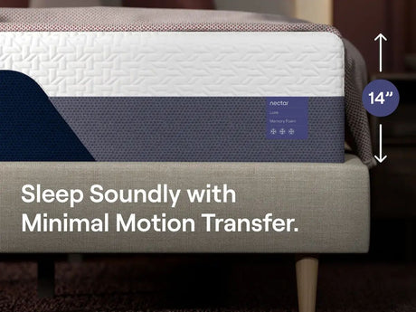 Nectar Luxe Memory Foam 5.1 - Mattress by Nectar | Bel Furniture