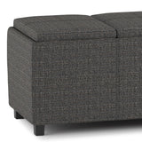 Avalon - Multi Functional Storage Ottoman by Simpli-Home | Bel Furniture