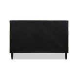Aspen - Vertical Tufted Modern Headboard Platform Bed Set by Jennifer Taylor Home | Bel Furniture