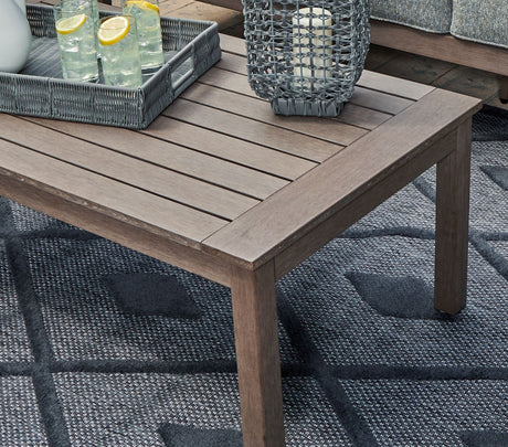 Hillside Barn - Brown - Rectangular Cocktail Table by Signature Design by Ashley® | Bel Furniture