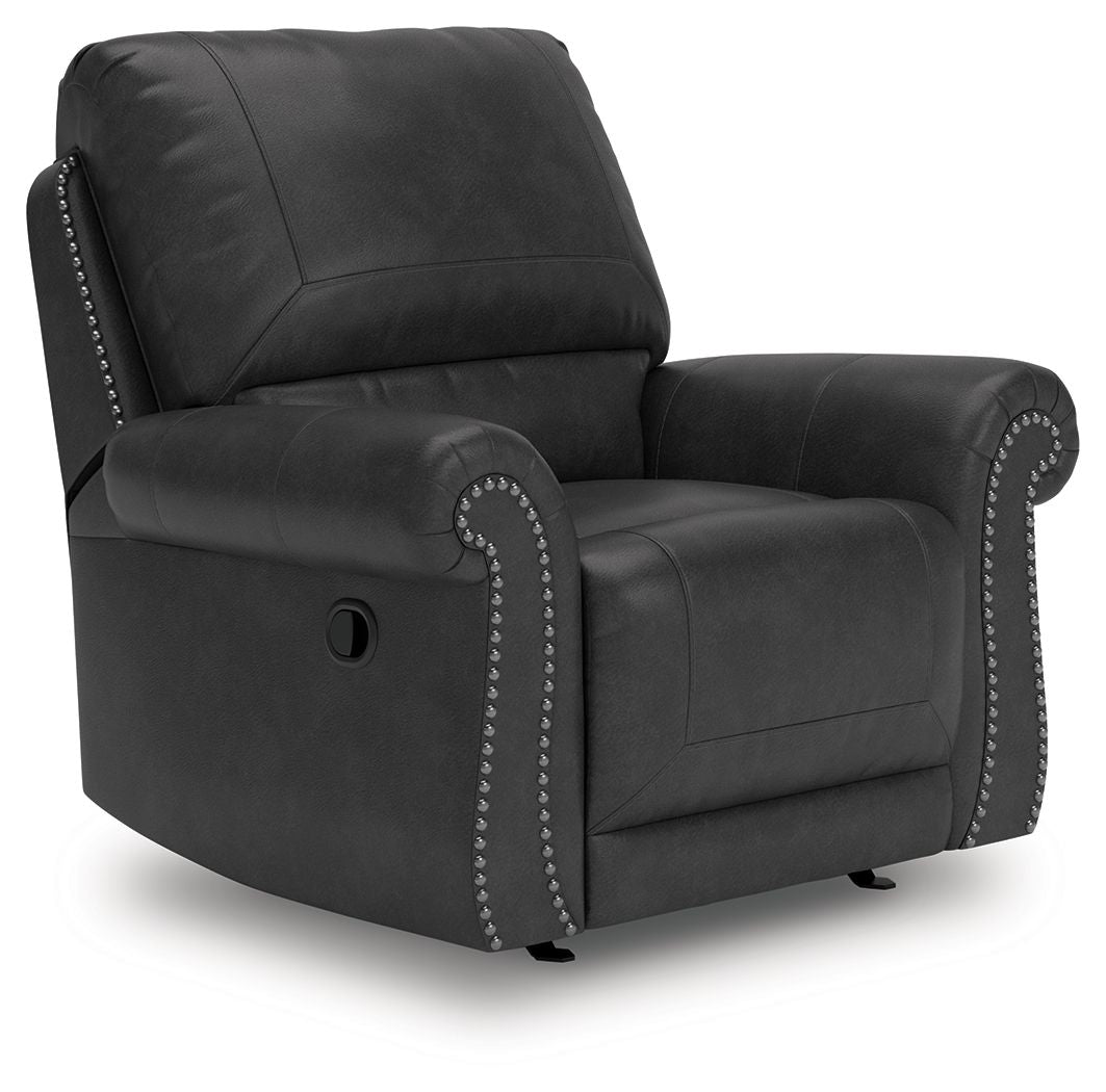 Chasemore - Swivel Glider Recliner Dark Gray by Signature Design by Ashley® | Bel Furniture
