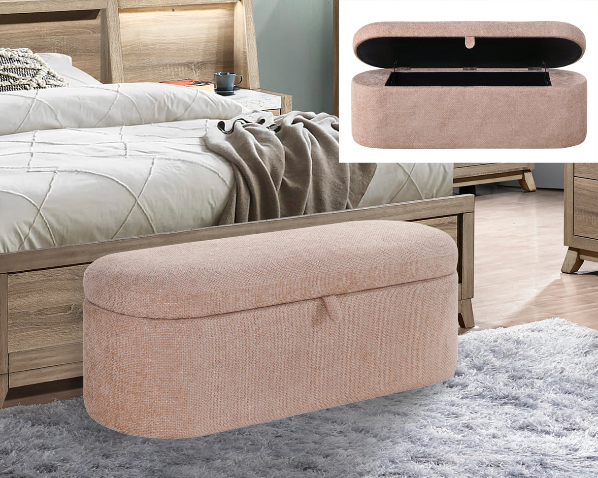 Philipa Storage Bench Tweed