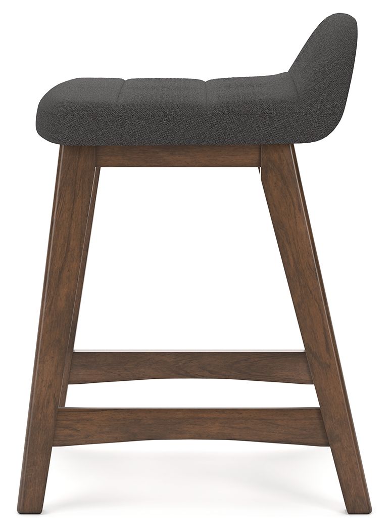 Lyncott - Upholstered Barstool (Set of 2) by Signature Design by Ashley® | Bel Furniture