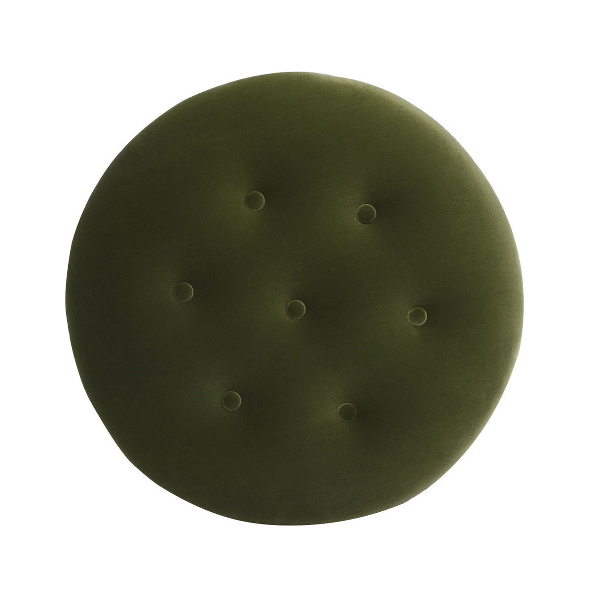 Yolanda - Round Upholstered Accent Ottoman by Jennifer Taylor Home | Bel Furniture