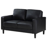 Ruth - Upholstered Track Arm Loveseat by Coaster Fine Furniture | Bel Furniture