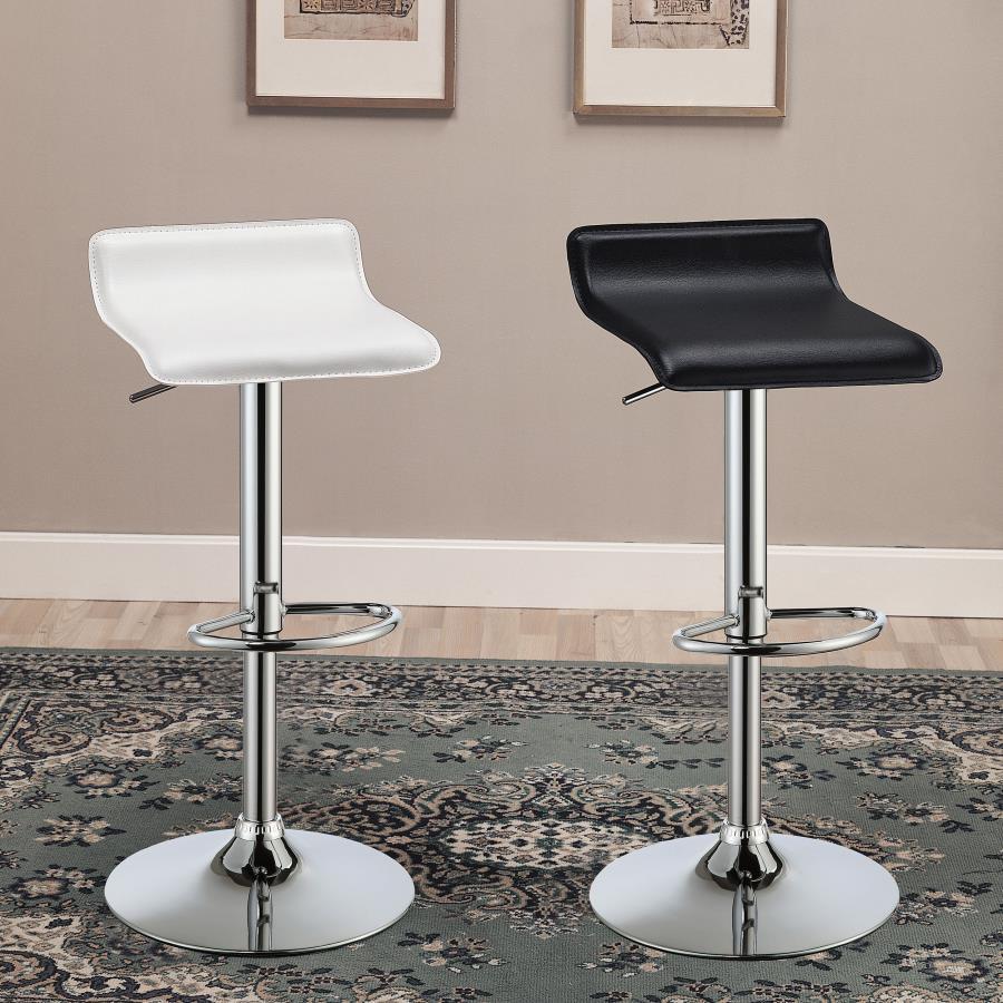 Bidwell - Upholstered Adjustable Bar Stool (Set of 2)